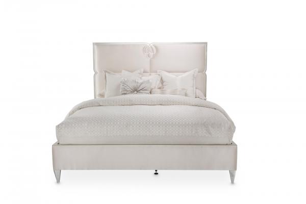 Aico Camden Court Queen Upholstered Quad Panel Bed