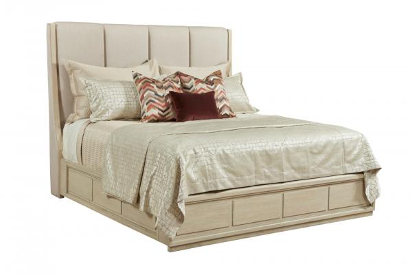 American Drew Lenox-Bedroom Siena CalKing Upholstered Bed