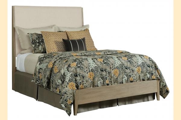 Kincaid Symmetry Bedroom Incline Fabric Queen Low Footboard Bed
