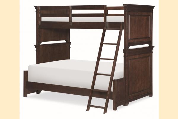 Legacy Kids Canterbury-Warm Cherry Twin Over Full Bunk Bed