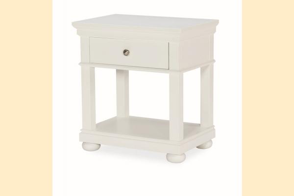 Legacy Kids Canterbury-Natural White Open Night Stand
