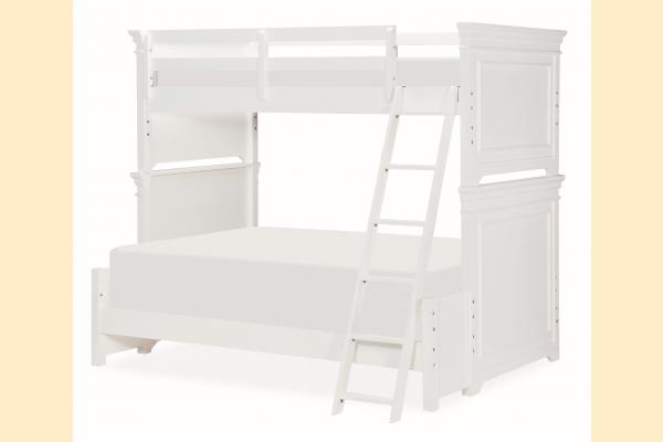 Legacy Kids Canterbury-Natural-White Twin Over Full Bunk Bed
