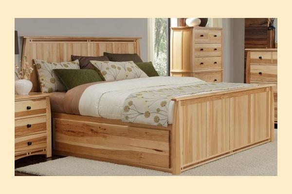 A-America Adamstown Queen Panel Bed w/ Storage