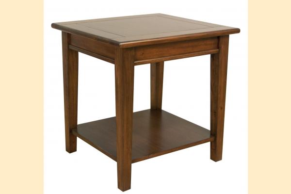 A-America Westlake-Cherry Brown End Table