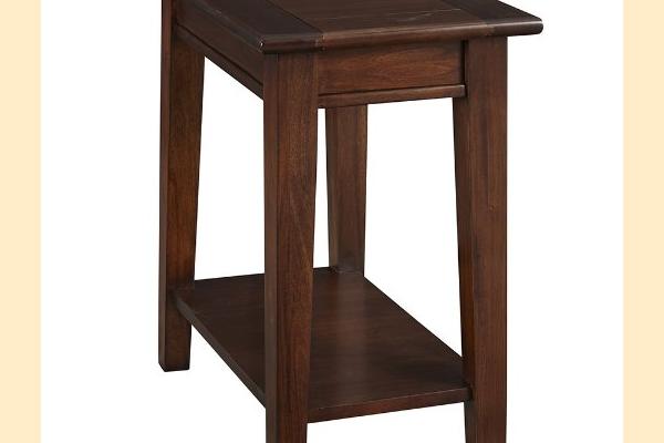 A-America Westlake-Cherry Brown Chairside Table