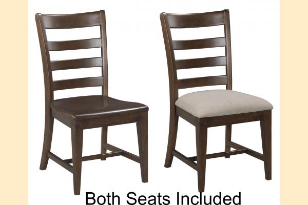 Kincaid Kafe- Mocha Ladderback Chair Mocha