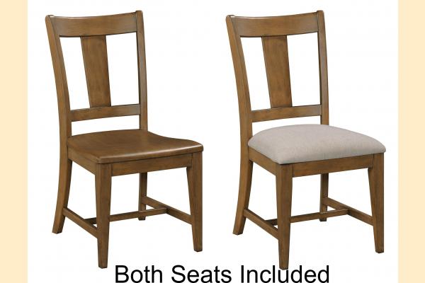 Kincaid Kafe Latte Splat Back Chair Latte