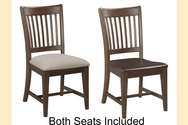 Kincaid Kafe- Mocha Rake Back Chair Mocha