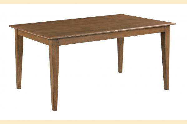 Kincaid Kafe 60 Inch Rectangular Leg Table Latte