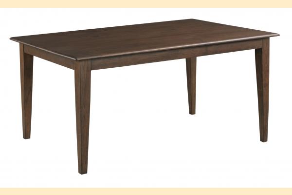 Kincaid Kafe- Mocha 60 Inch Rectangular Leg Table Mocha