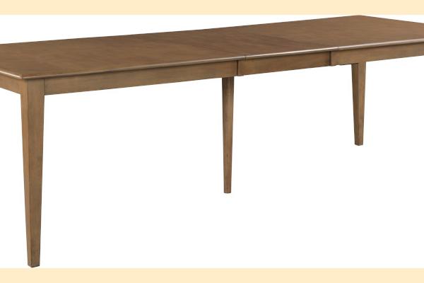 Kincaid Kafe- Latte 80 Inch Rectangular Leg Table Latte w/ 20