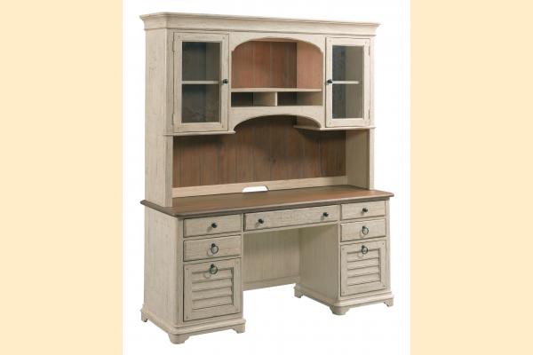 Kincaid Weatherford-Cornsilk Occasional  ELLESMERE CREDENZA and HUTCH