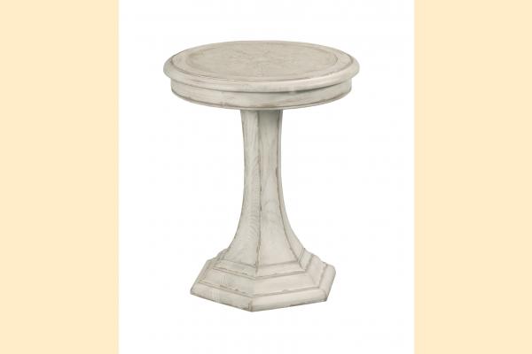 American Drew Cambric  CIVETTE ROUND END TABLE - CREME