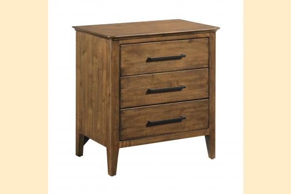 Kincaid Abode Bedroom Larson Three Drawer Nightstand