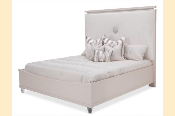 Aico Glimmering Heights Queen Upholstered Bed