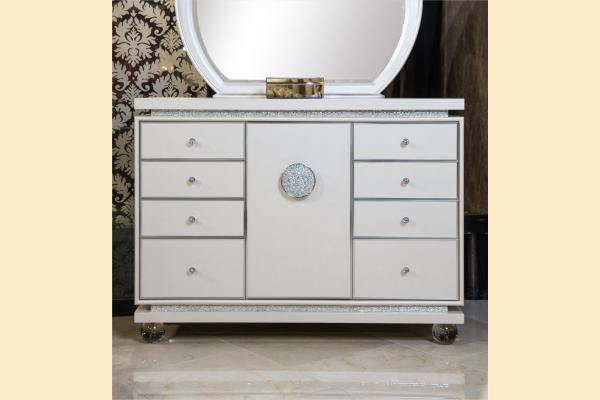 Aico Glimmering Heights Upholstered Dresser