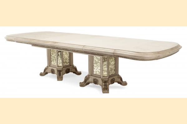 Aico Platine de Royale Rectangular Wood Dining Table w/ Two 24