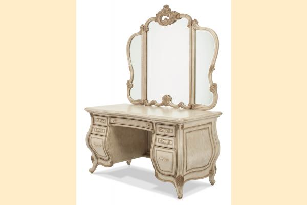 Aico Platine de Royale Glass Top Vanity