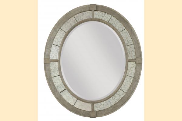 American Drew Savona Rococo Oval Mirror