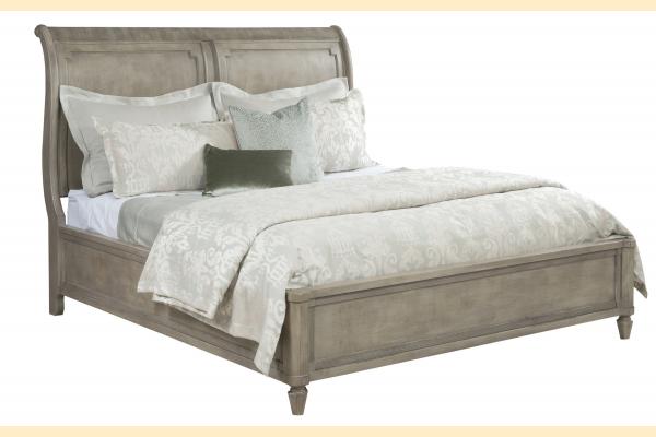 American Drew Savona Queen Anna Sleigh Bed