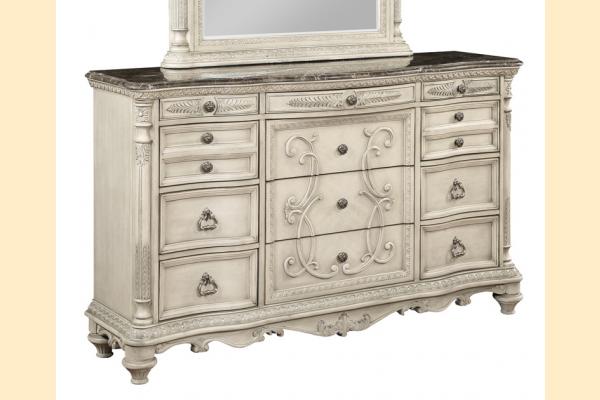 Avalon Dover Castle Dresser with Stone Top