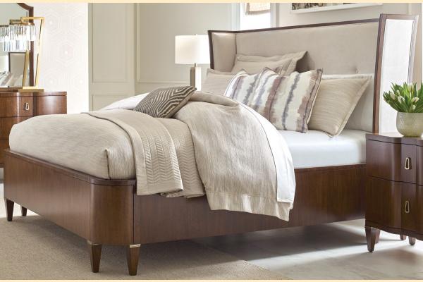American Drew Vantage Morris Upholstered Queen Bed