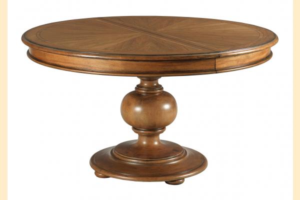 American Drew Berkshire Dining Hillcrest Round Dining Table with one 20