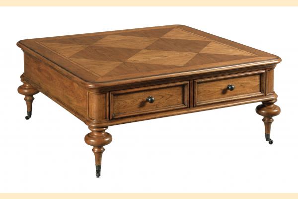 American Drew Berkshire Occasional Pearson Square Coffee Table