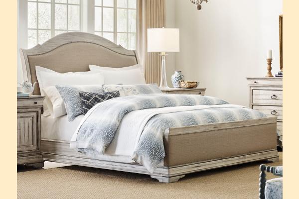 Kincaid Selwyn Kelly Upholstered Sleigh King Bed