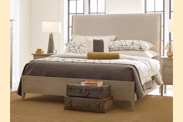 Kincaid Symmetry Bedroom Incline Fabric Queen Medium Footboard Bed