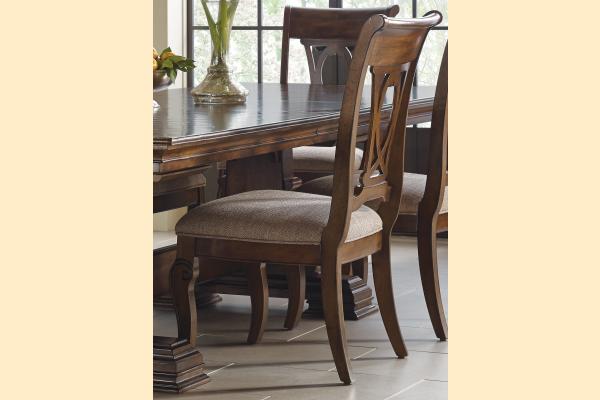 Kincaid Portolone Harp Back Side Chair