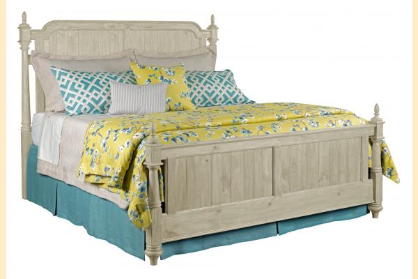 Kincaid Weatherford-Cornsilk Bedroom Queen Westland Bed