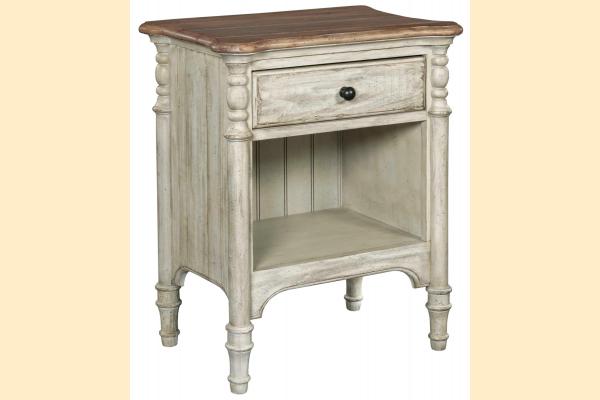 Kincaid Weatherford-Cornsilk Bedroom Open Nightstand