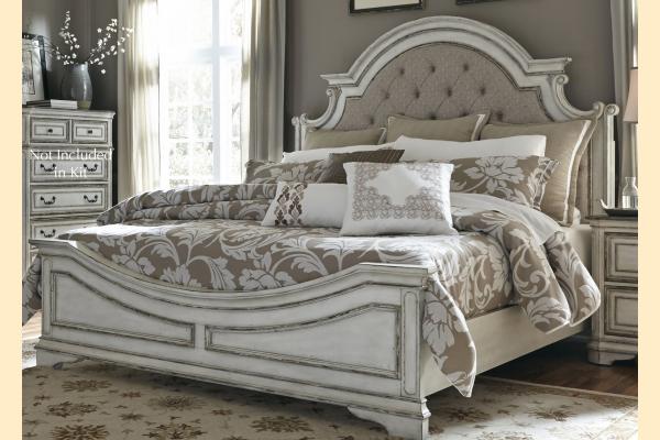 Liberty Magnolia Manor King Upholstered Bed