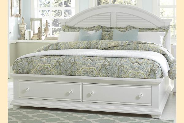 Liberty Summer House I King Storage Bed
