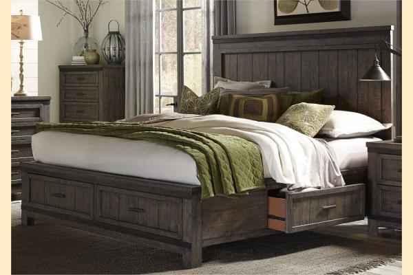 Liberty Thornwood Hills King Three Sided Storage Bed