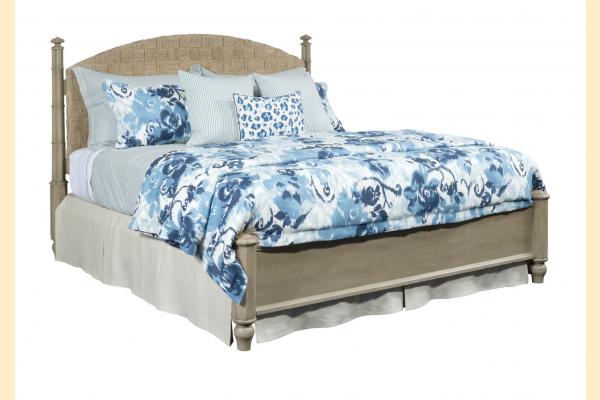 American Drew Litchfield King Currituck Low Post Bed