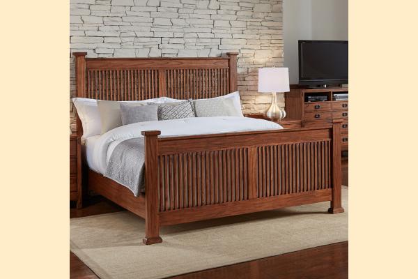 A-America Mission Hill Cal King Slat Bed
