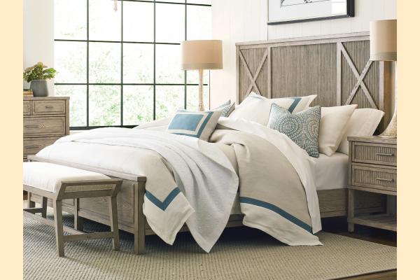 American Drew West Fork Canton Panel Queen Bed