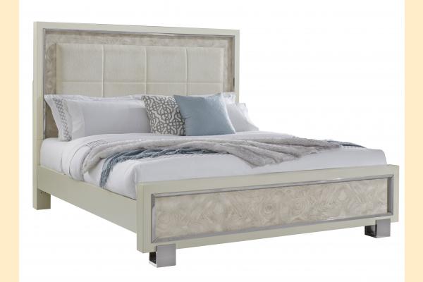 Pulaski Cydney King Upholstered Panel Bed