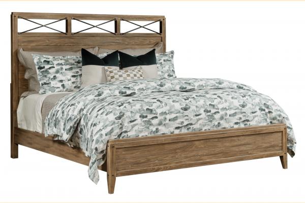 Kincaid Modern Forge Jackson Panel Queen Bed