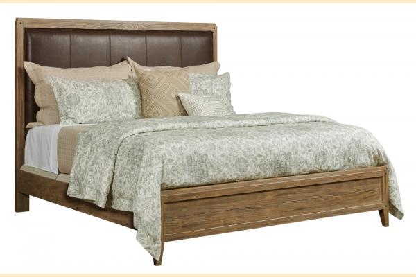 Kincaid Modern Forge Longview Upholstered Queen Bed