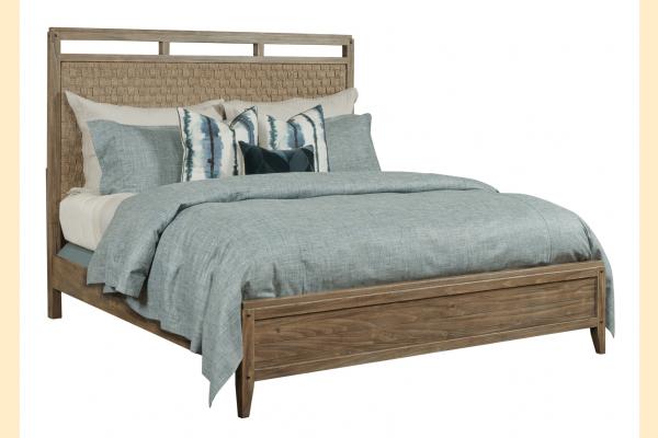 Kincaid Modern Forge Linden Panel King Bed