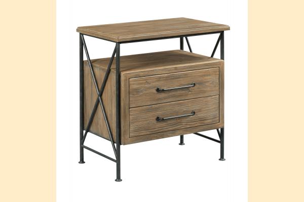 Kincaid Modern Forge Crockett Nightstand