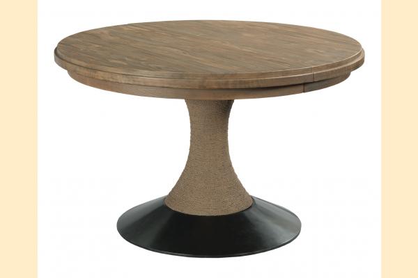Kincaid Modern Forge Lindale Round Dining Table W/ 20