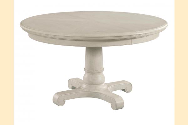 American Drew Grand Bay Caswell Round Dining Table w/ one 20 inch leaf