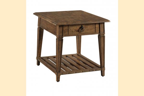 Kincaid Ansley- Occasional  Atwood rectangular Drawer End