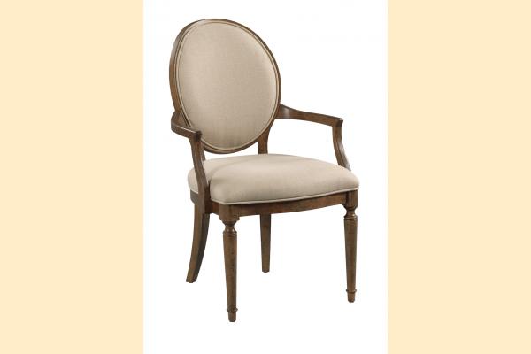 Kincaid Ansley Cecil Oval Back Uph Arm Chair