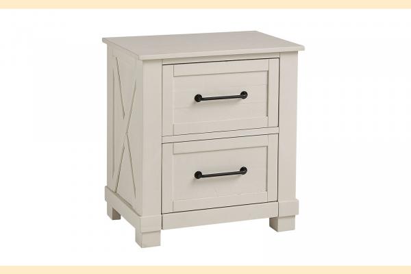 A-America Sun Valley White Nightstand