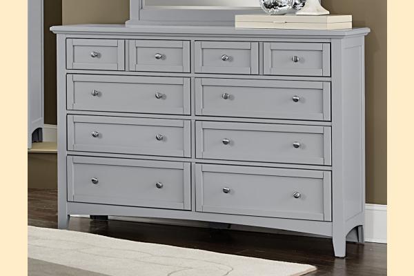 Vaughan Bassett Bonanza-Gray Triple Dresser